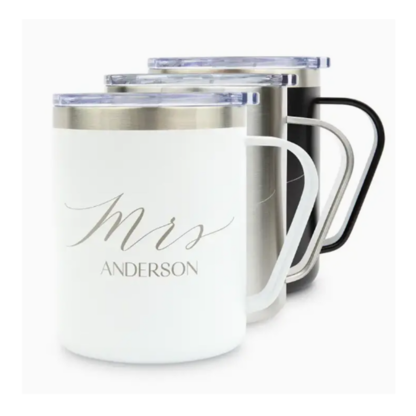 Insulated Metal Travel Coffee Mug
