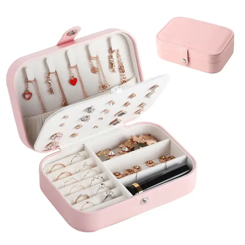 Portable Travel Jewelry Box