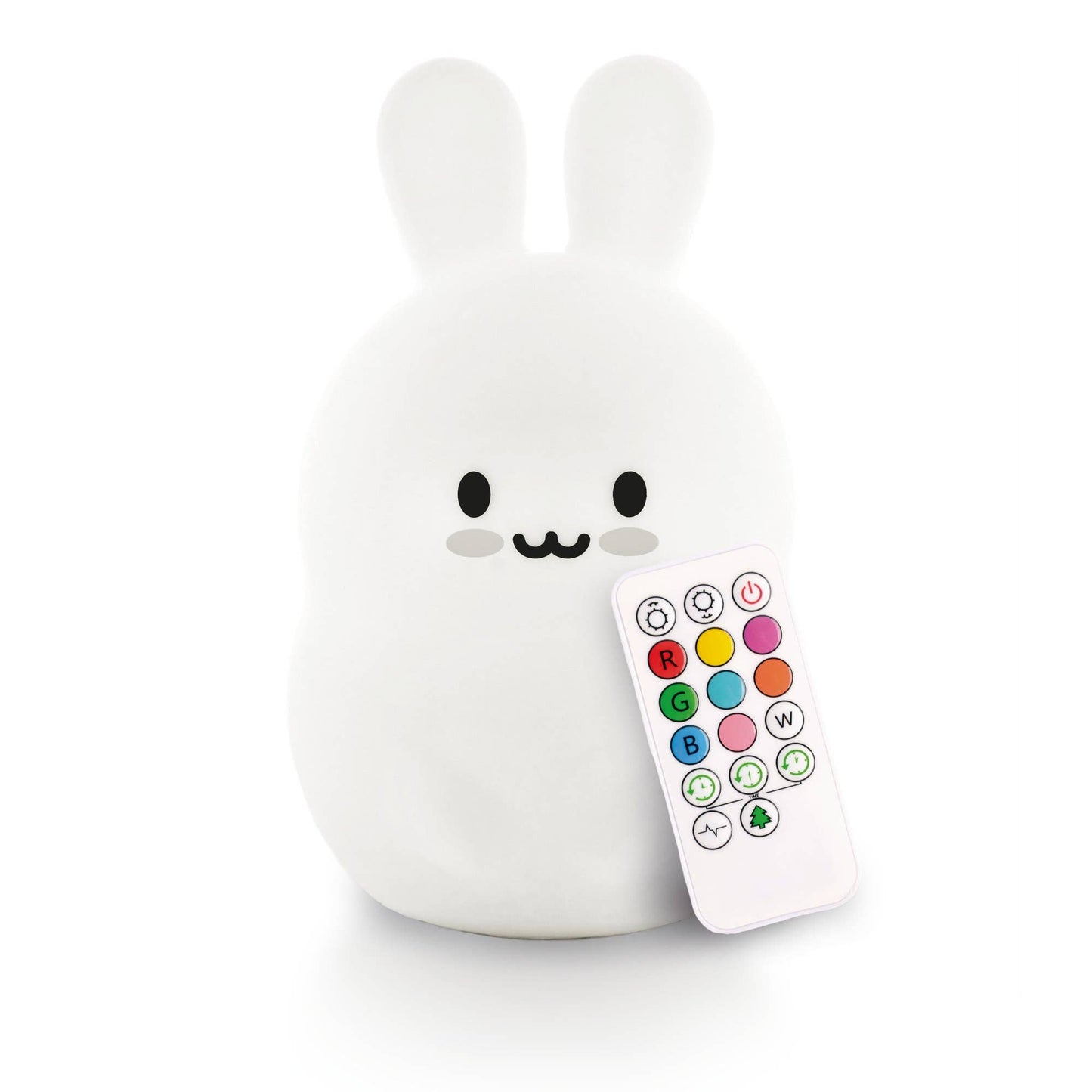 LED Bunny Night Light with Remote