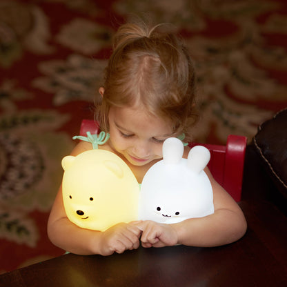 LED Bunny Night Light with Remote