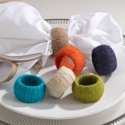 Jute Napkin Ring - Set of 4