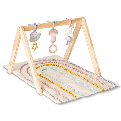 Bitzy Bespoke Ritzy Activity Gym™ Wooden Gym Pastel