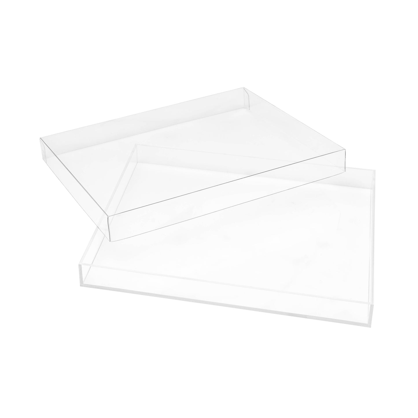 Clear Acrylic Tray With Lid