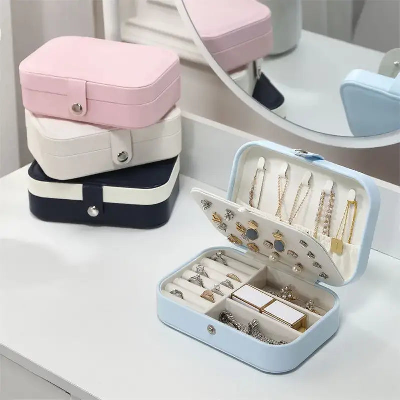 Portable Travel Jewelry Box