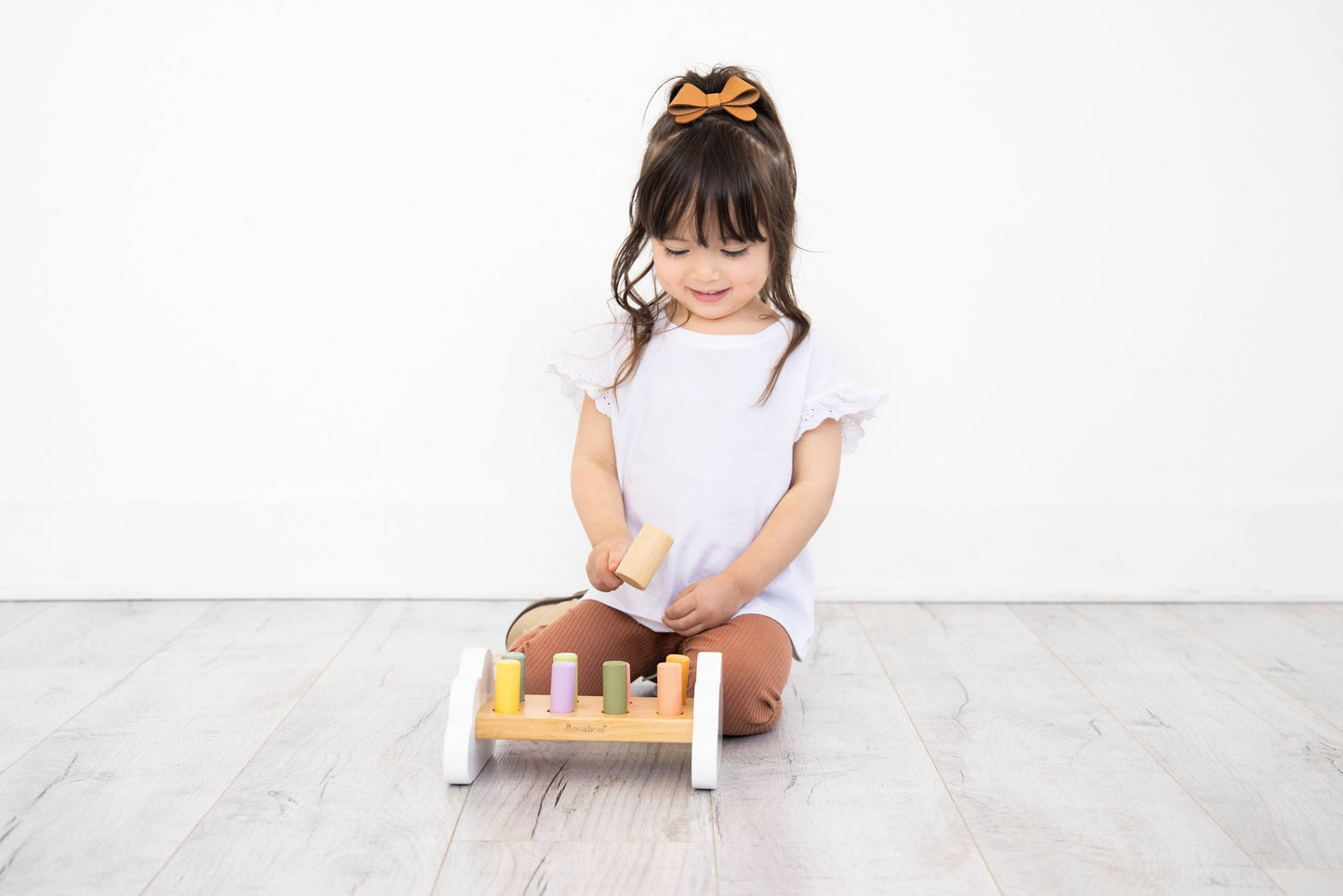 Wooden Hammer Bench Toy