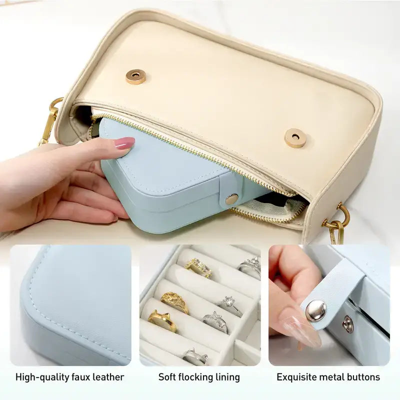 Portable Travel Jewelry Box