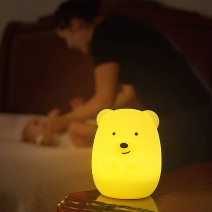 Lumipets® LED Bear Night Light with Remote