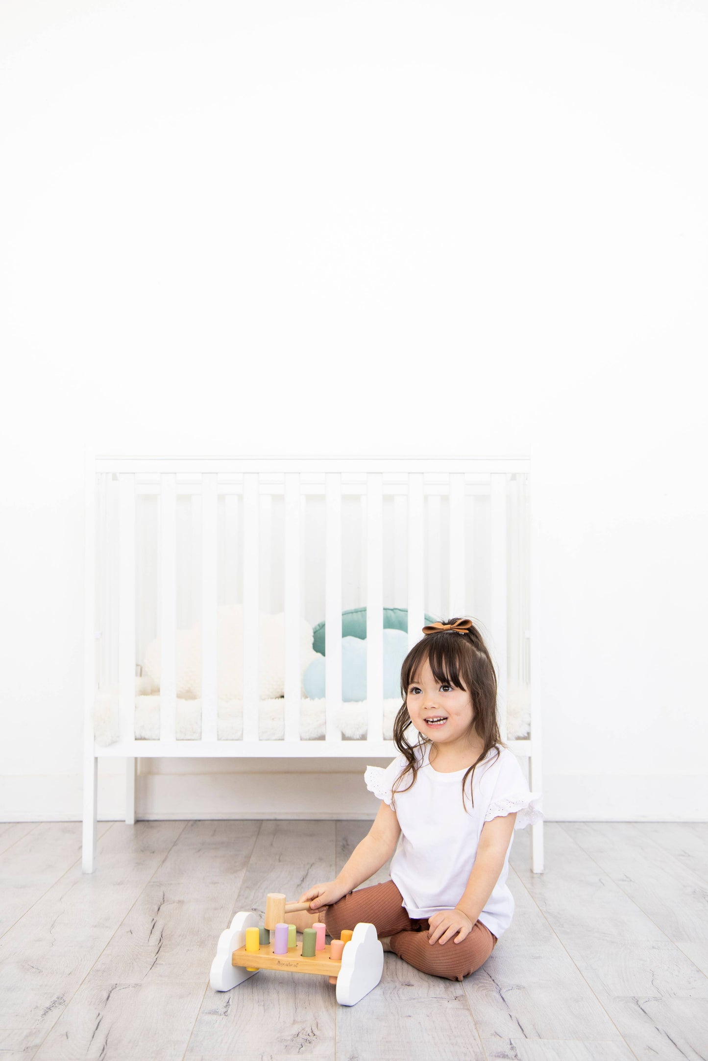 Wooden Hammer Bench Toy