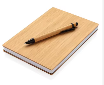 Bamboo Notebook Gift Set