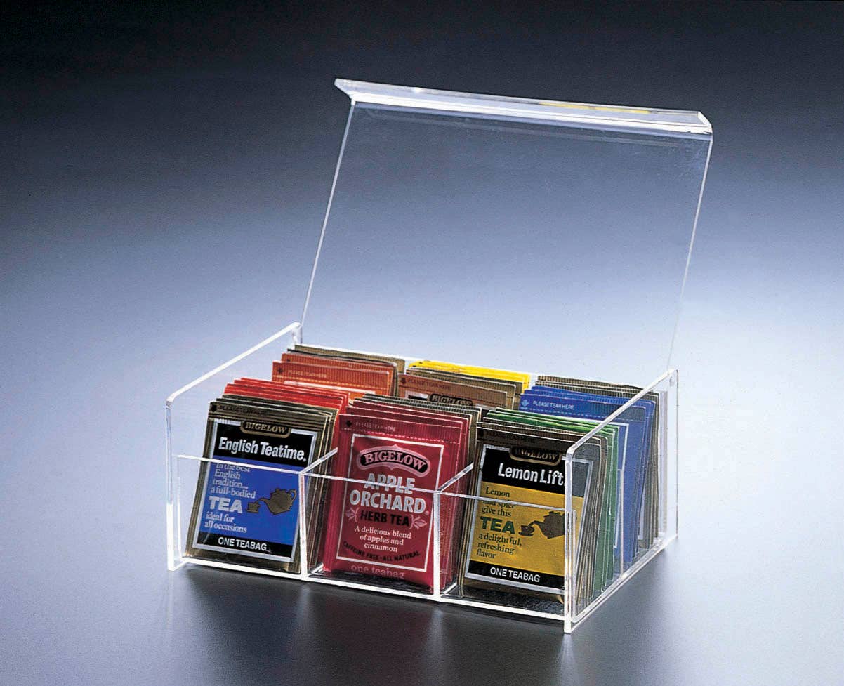 6-Compartment Tea Bag Box