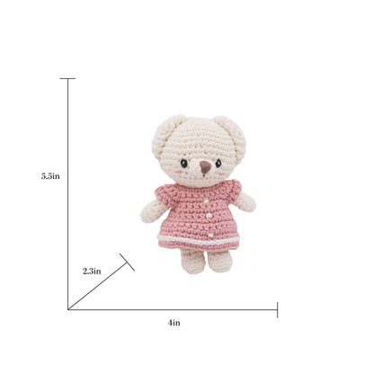 Handmade Crochet Doll: Junior Lizzie