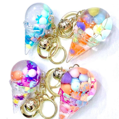 Ice Cream Floaty Key Charm