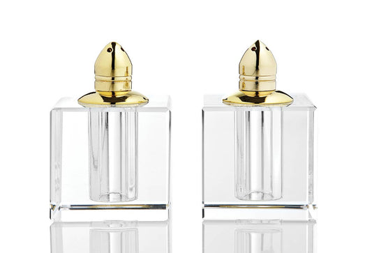 Vitality Gold Pair of Salt & Pepper Shakers