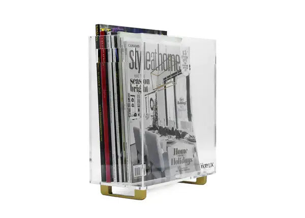 Slim Magazine Holder Acrylic