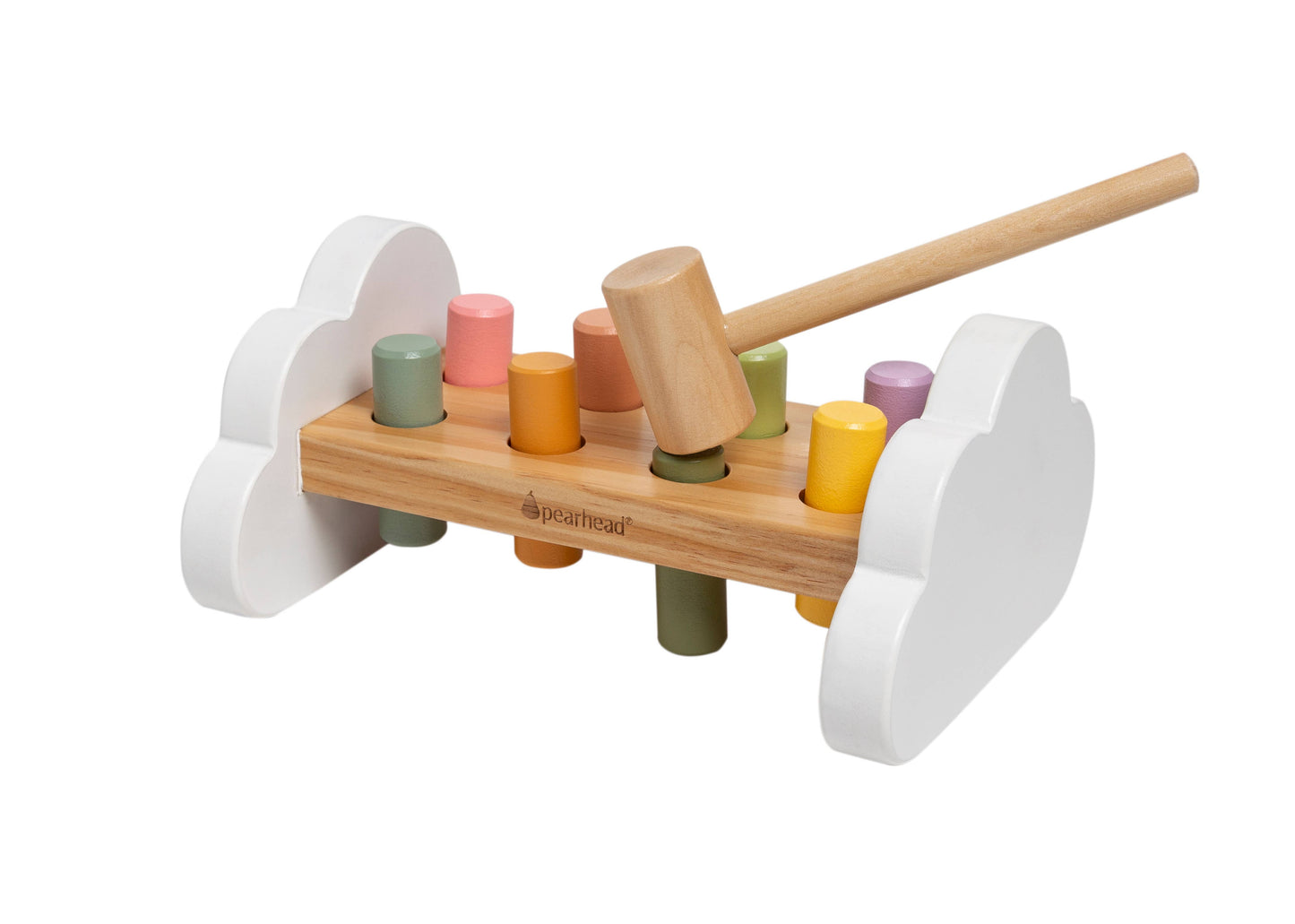 Wooden Hammer Bench Toy